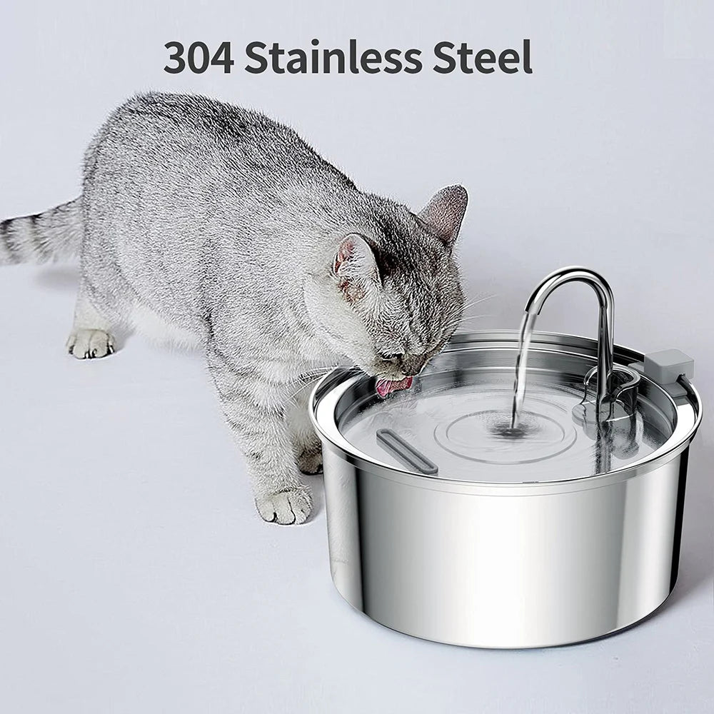 Pet Water Feeder Cat Automatic Water Fountain USB Electric Smart Drinking Bowl