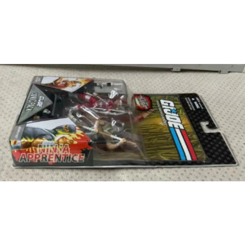 Original Hasbro G.I. Joe A REAL AMERICAN HERO COMIC PACK HARO MASTER & SNAKE EYES Anime Figure Toy Collection Model