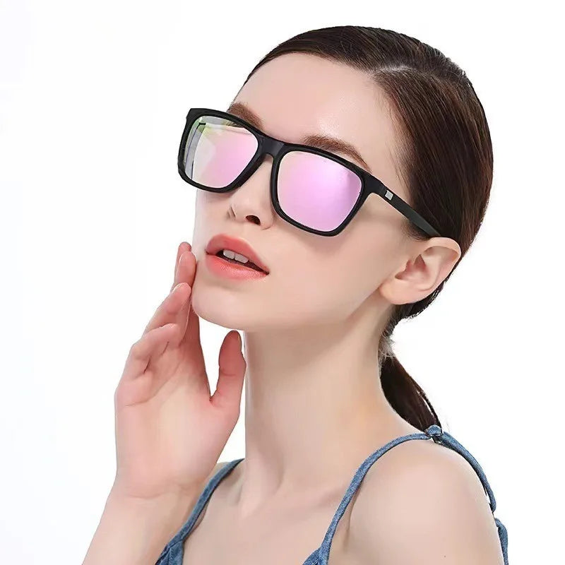 Polarized Men Women Sunglasses Men's Square Sun Glasses Driving Mens Classic Retro Male Goggle UV400 Eyewear