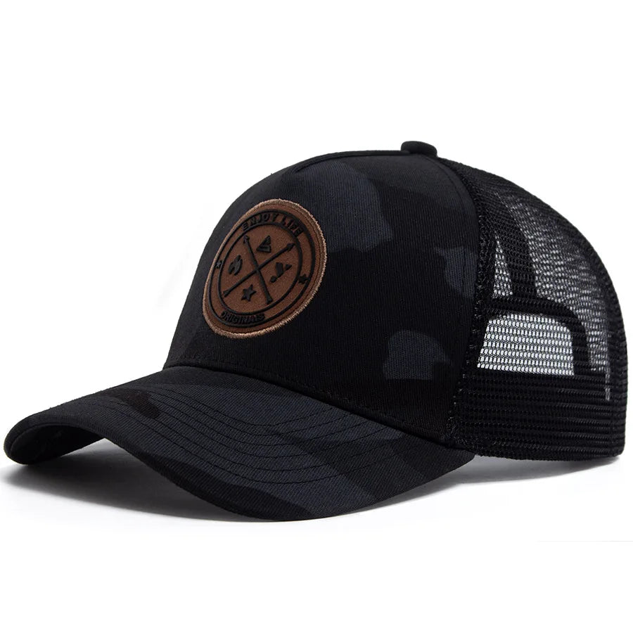 Summer camouflage Baseball Cap Women Men ENJOY LIFE Letter Patch Snapback Hats