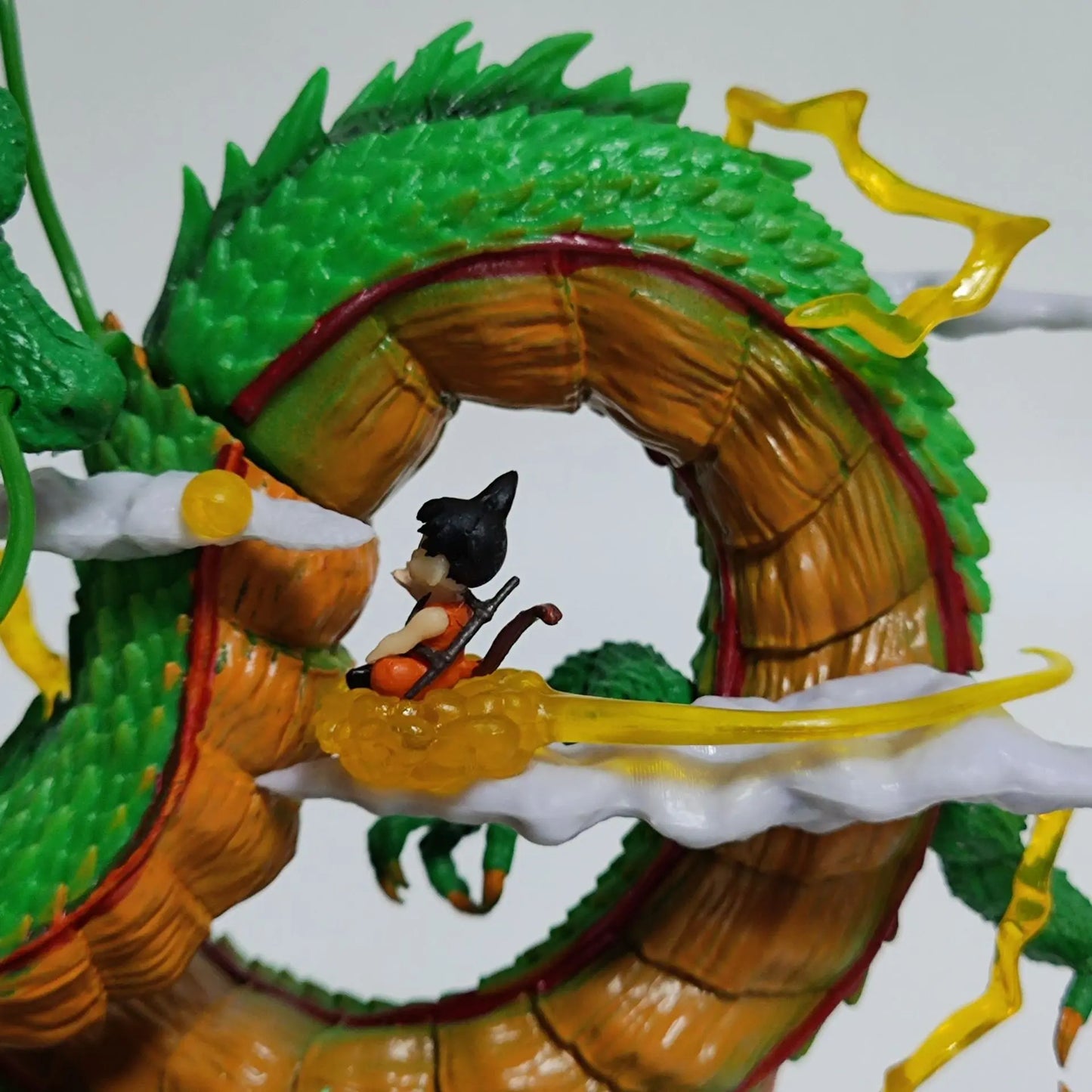 24cm Dragon Ball Anime Figure Shenron Figure Goku & Dragon Figurine PVC Statue