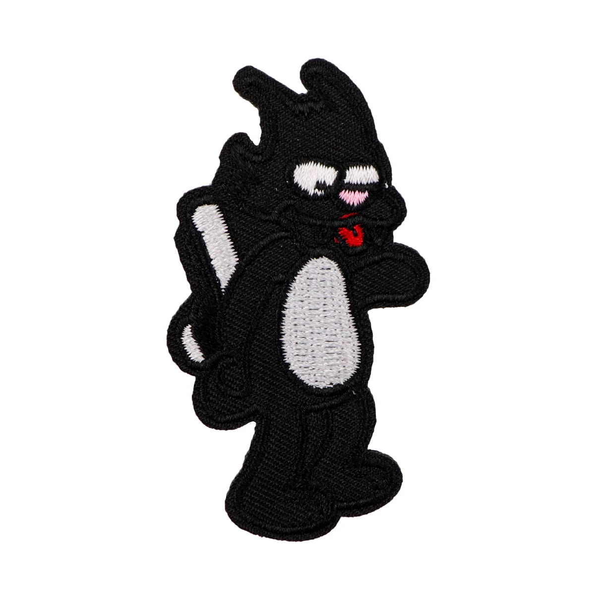 Cartoon Character Patches On Clothes Cute Mouse Iron on Embroidered Patches For Clothing DIY Stripes Applique Accessory