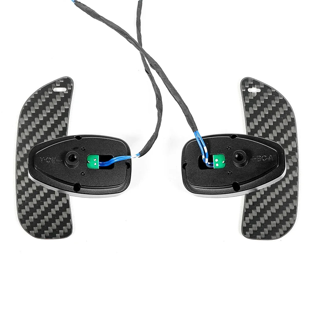Carbon Fiber Magnetic Paddle Shifters For Mercedes Benz A Class W176 C W204 E W212 CLA C117 SLK 2011-2015 CLS W218 2011-2013