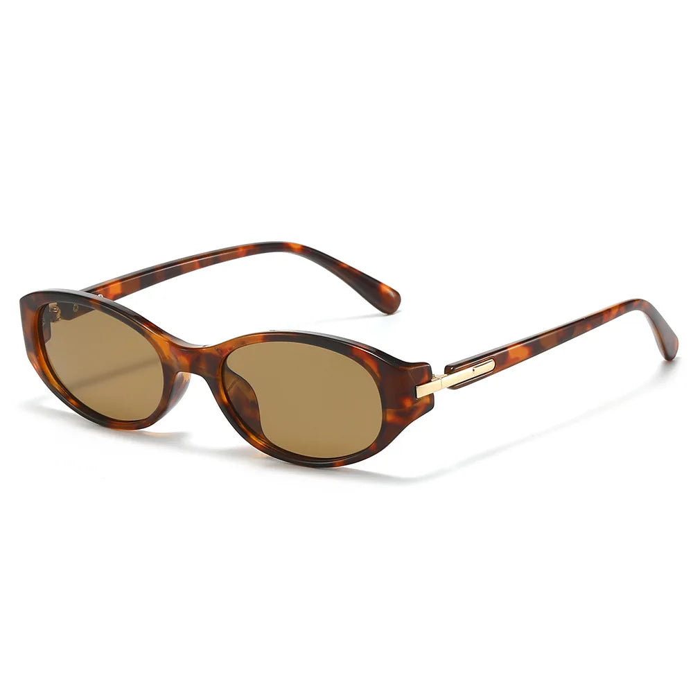 JNPCXI New Vintage Small Cat Eye Sunglasses for Women Trendy Sun Glasses UV400 Fashion Shades Eyewear Summer Sunglasses