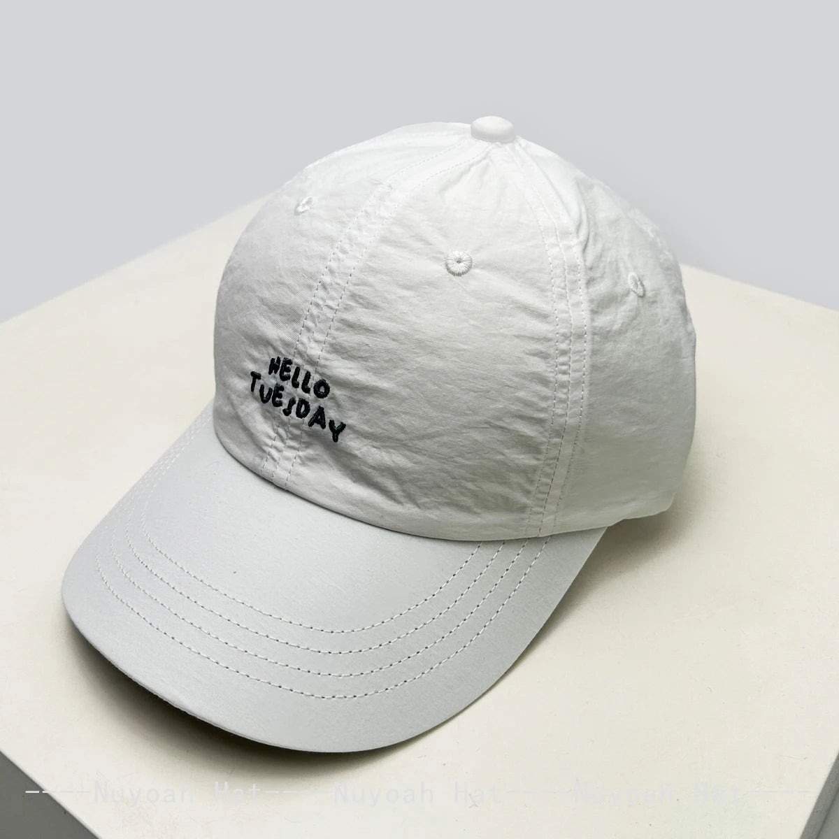 New Men Women Quick-dry Simple Embroidered Letters Baseball Hats Sunshade Travel Breathable Peaked Caps Versatile Fashion ins