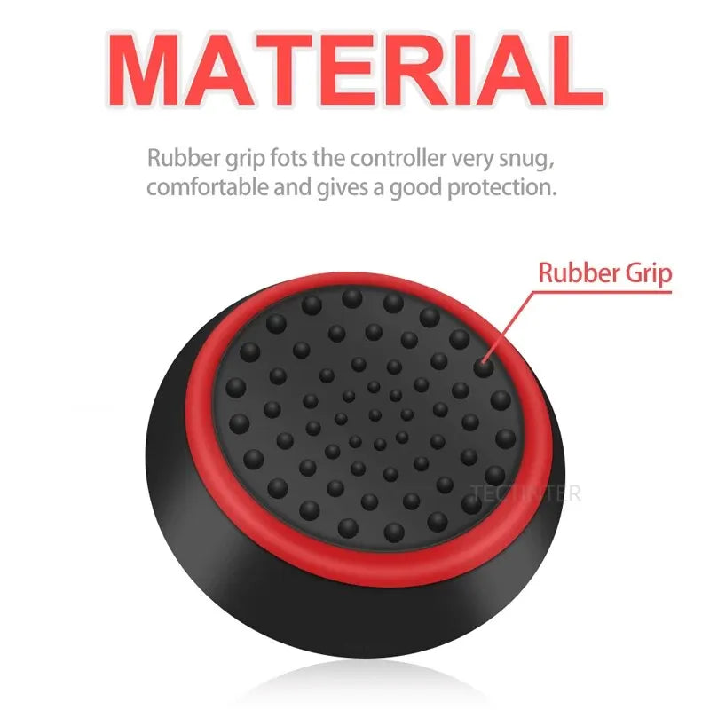 4Pcs Silicone Gel Thumb Grips Cover,Sony PS5/PS3/PS4, XBOX 1 Series X S/Xbox360