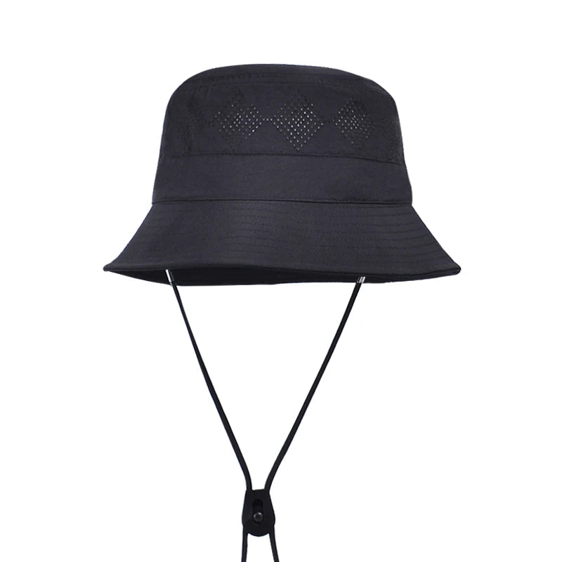 9263New quick-drying waterproof hat outdoor mountaineering fishing sunshade hat breathable small eared solid color fisherman