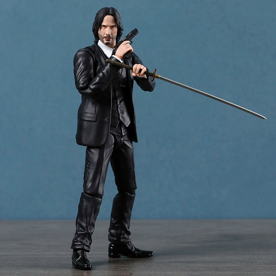 Medicom MAFEX No 212 John Wick Chapter 4 Action Figure Hand Made Collection