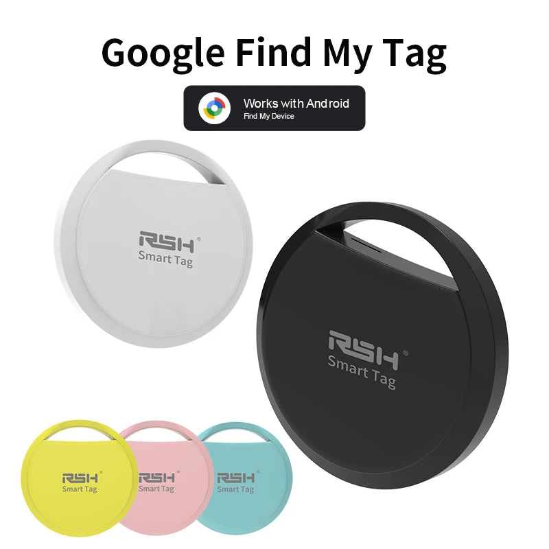 RSH Bluetooth GPS Tracker for Android Phones Wallet Google Find My Pet Key