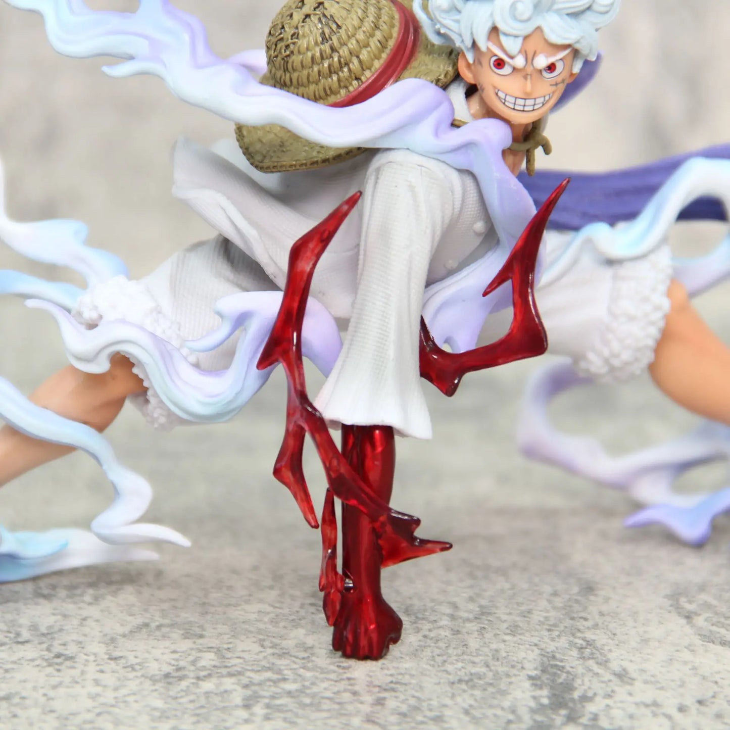 18cm, 7inch One Piece Sun God Nica Luffy awakens in 5th gear Action Figure Model