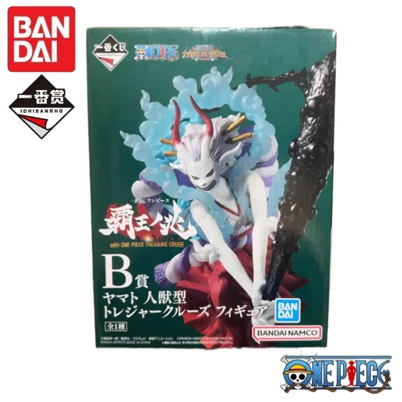 Special OfferIn Stock Original Bandai One Piece Ichiban Kuji TREASURE CRUISE Kaidou Yamato Luffy Roronoa Zoro Sanji Anime Figure