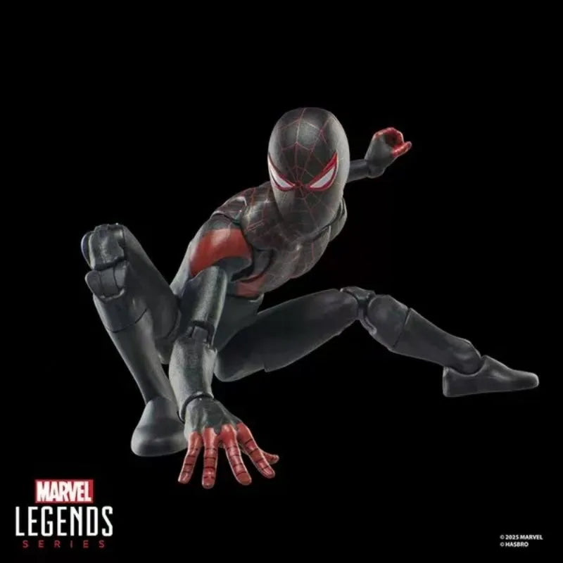 Original Hasbro Marvel Legends Series MILES MORALES THE ULTIMATE SPIDER-MAN Action Figure Collection Ornaments Toys