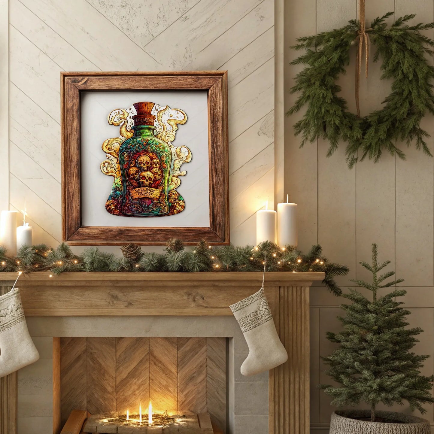Creative Interesting Wooden Jigsaw Puzzle Wooden Home Decor Christmas and Halloween Gift Toy For Teen And Kid