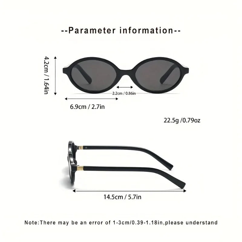 1 pair of women's fashionable glasses, retro oval frame with branch decoration, unisex daily commuting glasses