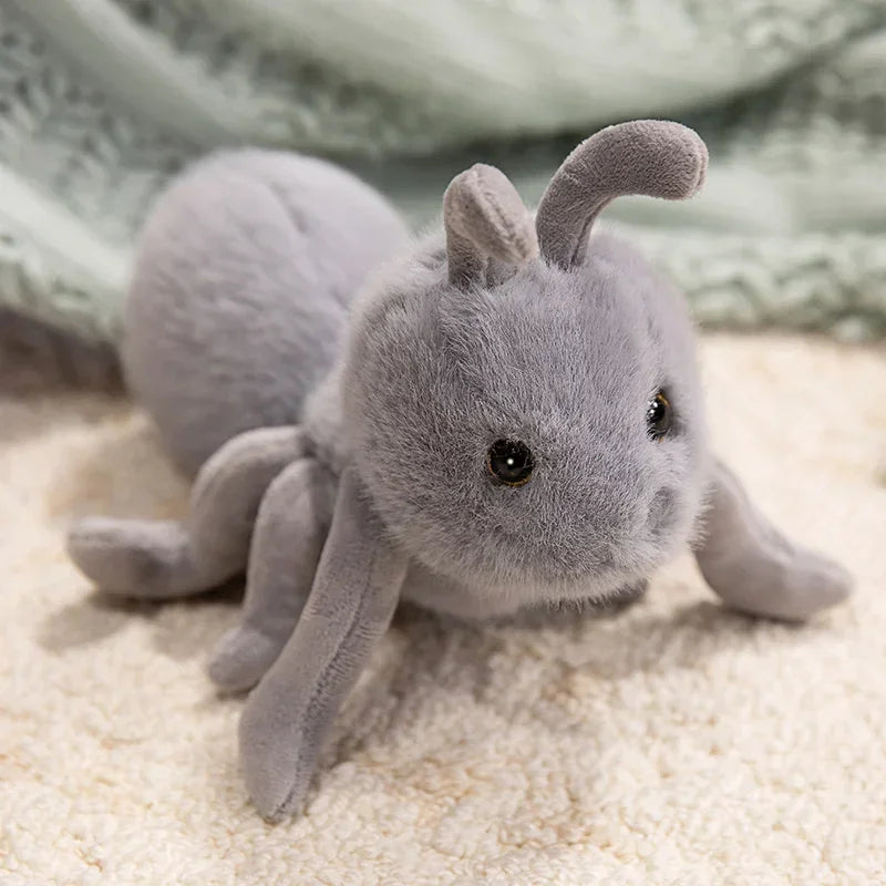 Adorable Hippo Cartoon Ant Stuffed Toys Soft Animal Huggable Pillow Playful Safe Material Perfect Holiday Decor Lovely Gifts