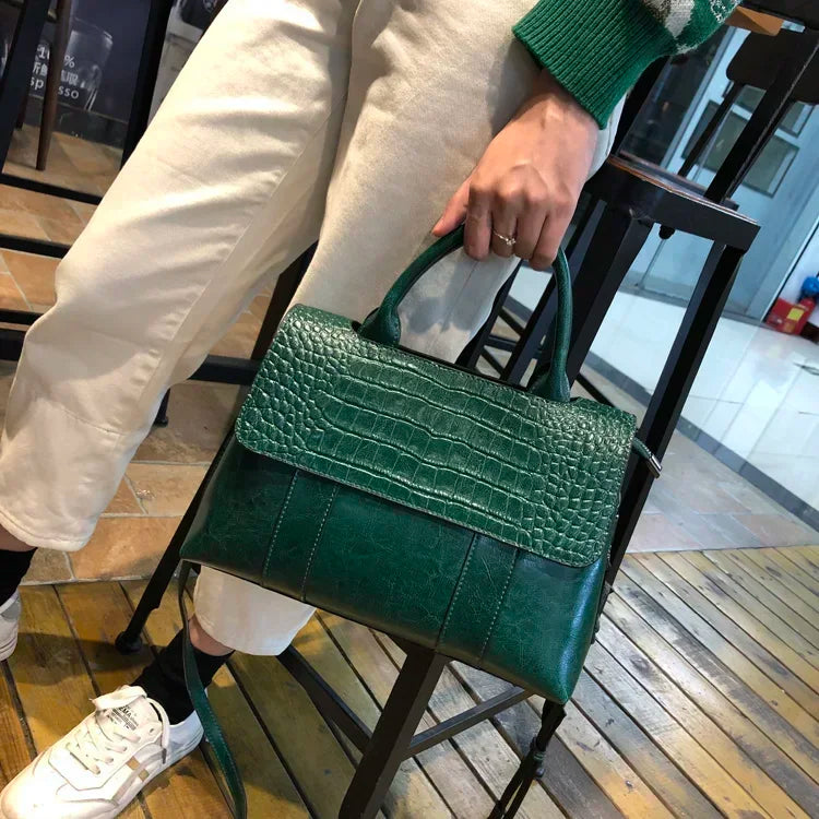 Women's Cow Real Leather Crossbody Bag Female Cowhide Designer Luxury Shoulder Bags Ladies Casual Retro Large Capacity Handbag