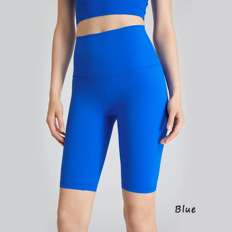 DIAS FIT JOY Women's High Waist Yoga Shorts Quick Drying Hip Lift Fitness Running Cycling QuickDry Breathable Comfortable Shorts