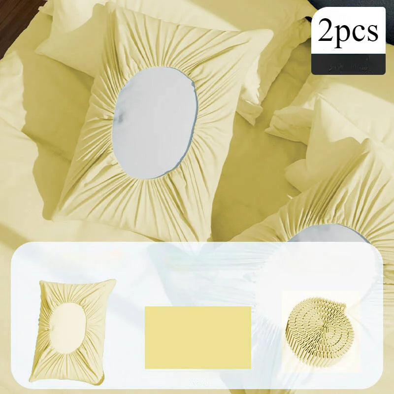 Disposable Pillowcase Set, Dirt-Proof & Breathable, Universal Fit for Hotel, Beauty Salon, Travel - No Pillow Core Included
