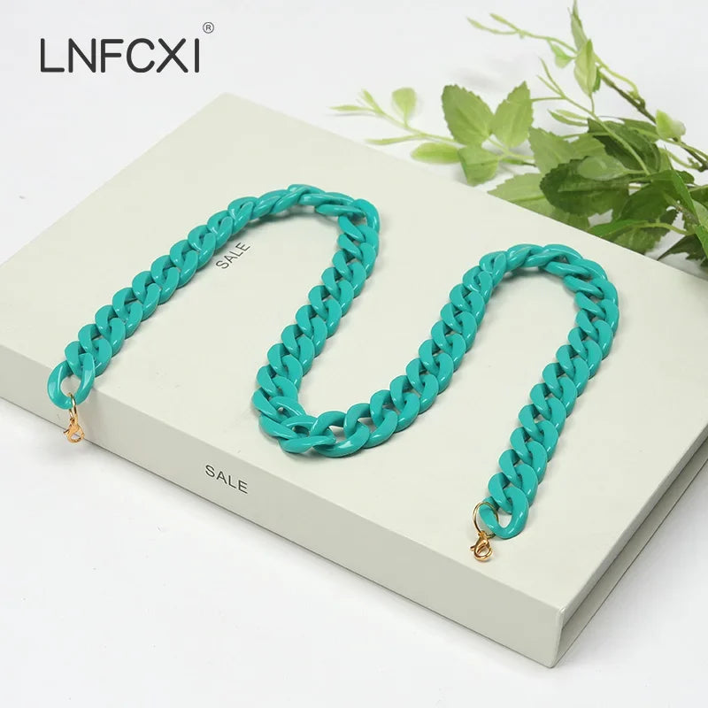 New Fashion Men Women Neck Chain for Mask Glasses Acrylic Sunglasses Chains Lanyard Reading Eyeglasses Cord Neck Strap Rope