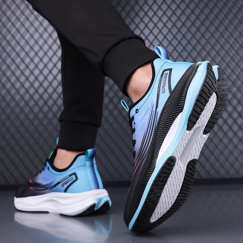 Running Shoes Carbon Board Speciality Marathon Men Sports Breathable Lightweight Women's Comfortable Athletic Nonskid Sneakers