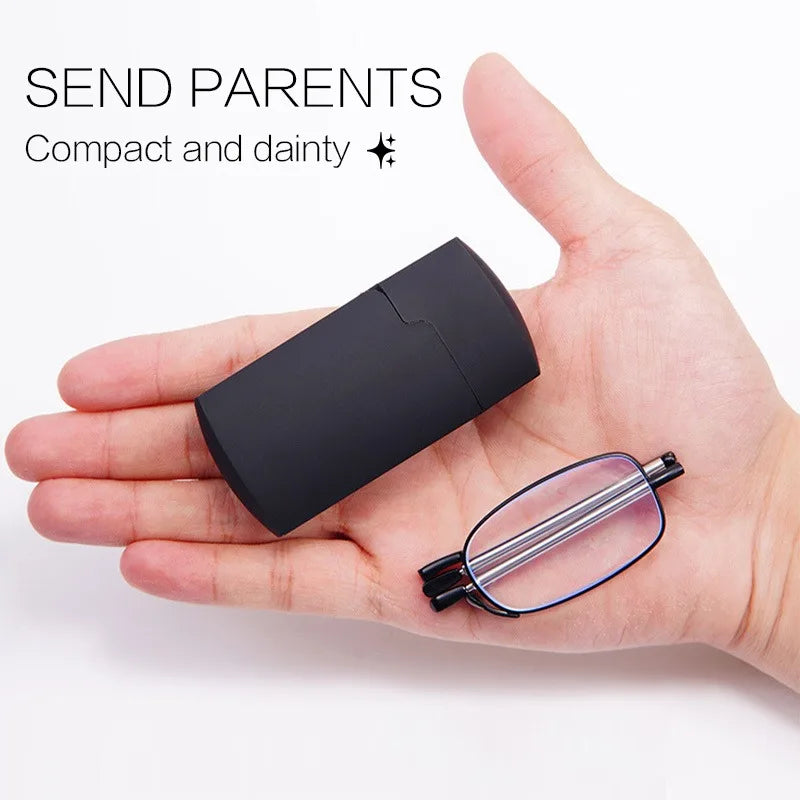 2 Pairs of New Fashionable and Ultra Light Square Frame Reading Glasses for Both Men and Women Suitable for All Day