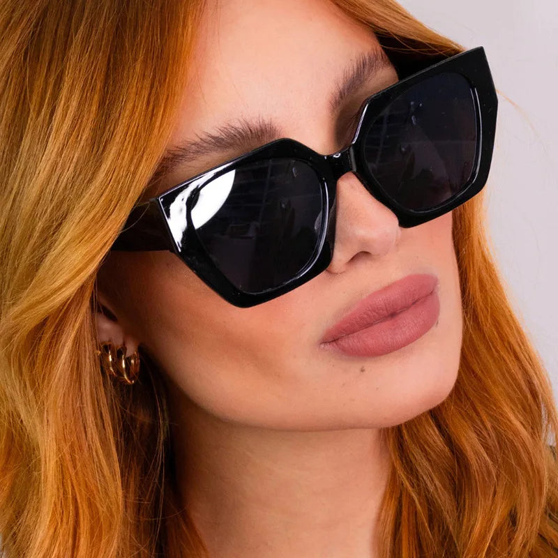 JNPCXI Ins Popular Fashion Square Sunglasses Women Retro Rivets Men Trending Leopard Green Sun Glasses Shades UV400
