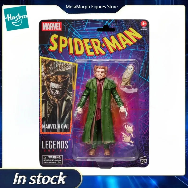 Original Hasbro Marvel Legends Series Spider-Man OWL  Action Toy Figure