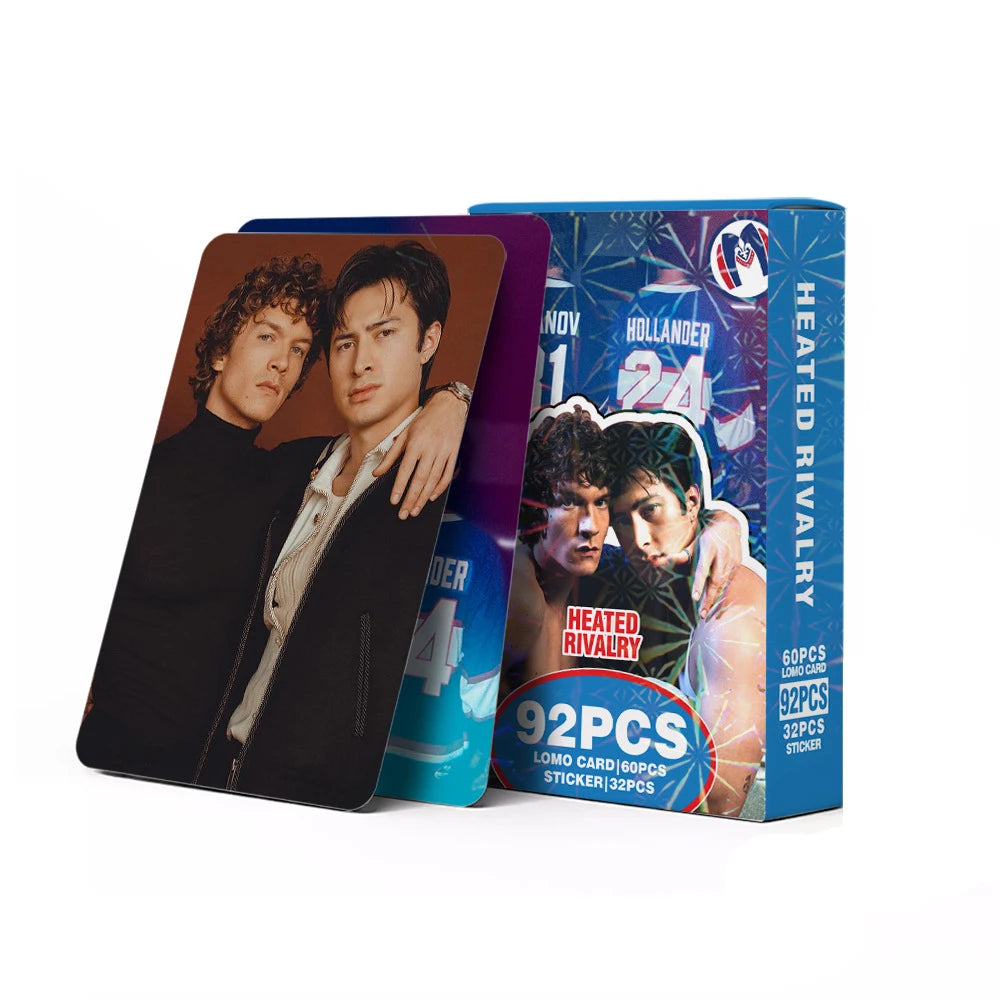 92PCS TV Show Heated Rivalry Collectible Photocards Set Featuring Shane Hollander And Ilya Razanov Lomo Card Stickers Fans Gift