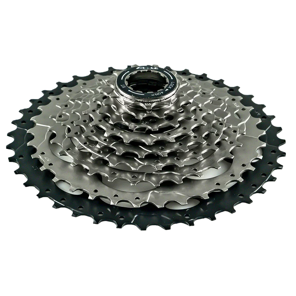 ZRACE Bicycle Cassette 9 Speed MTB Bike Freewheel 11-40T / 11-42T, 9s CASSETTE