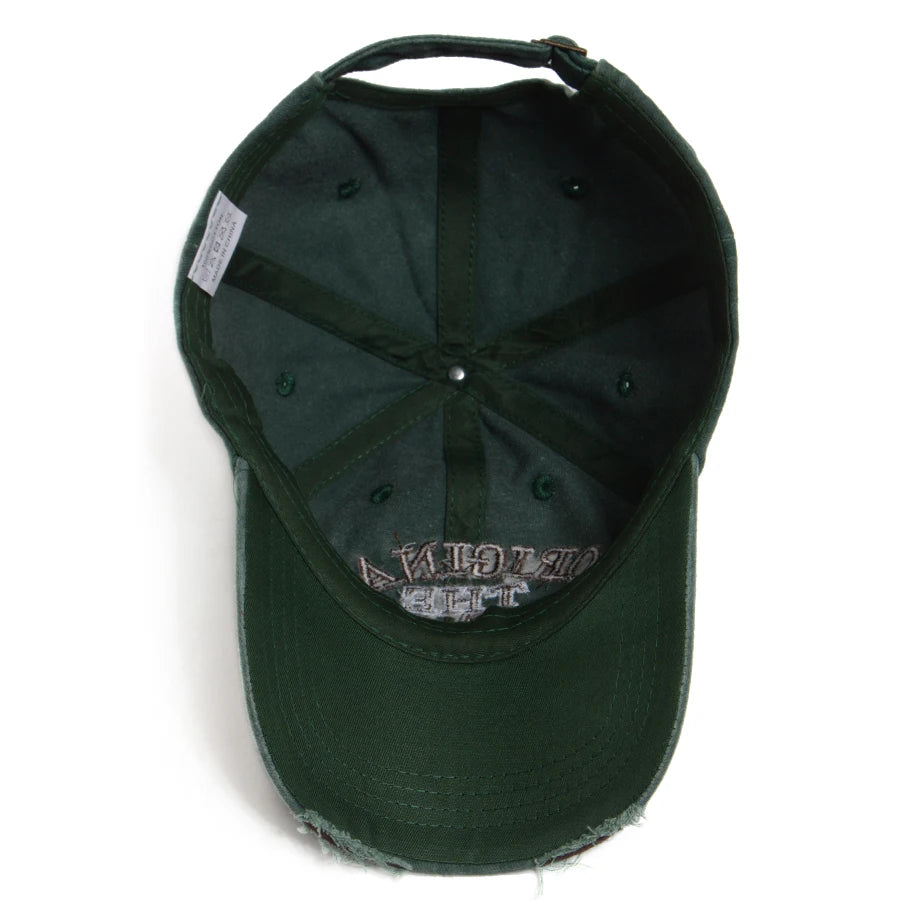 Vintage Baseball Cap Men Women Letter Embroidery Snapback Spring Summer Washed Cotton Hat Visor Fashion Caps For Daily Casual