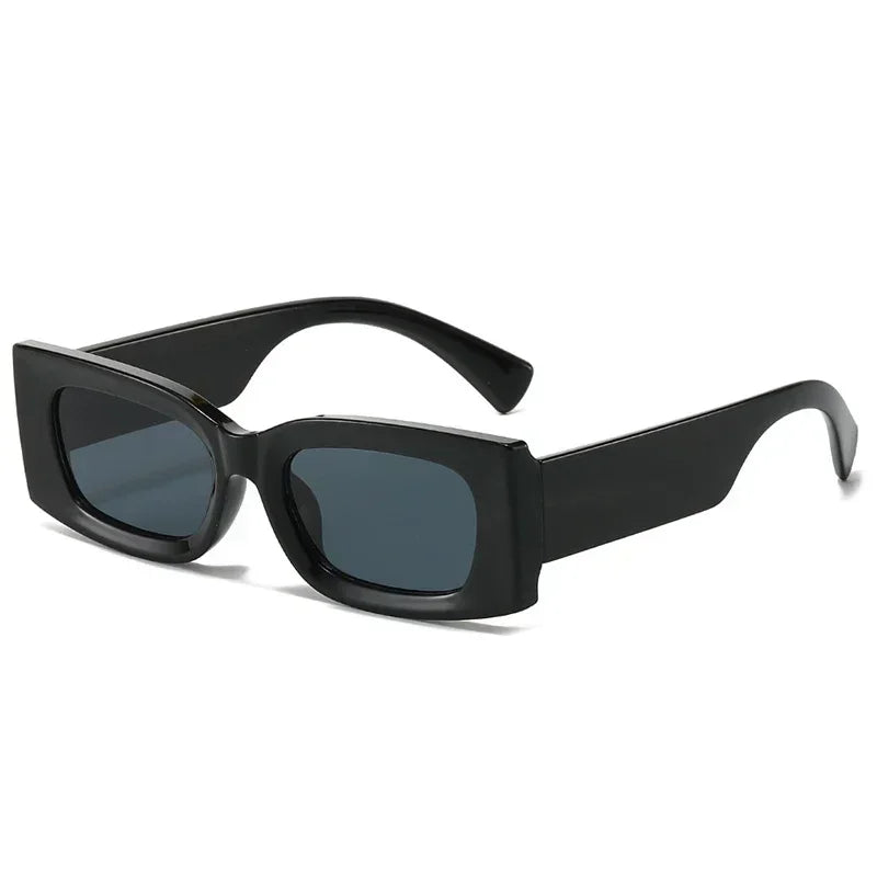 JNPCXI Ins Popular Fashion Square Candy Color Women Sunglasses Retro Gradient Yellow Men Shades UV400 Sun Glasses