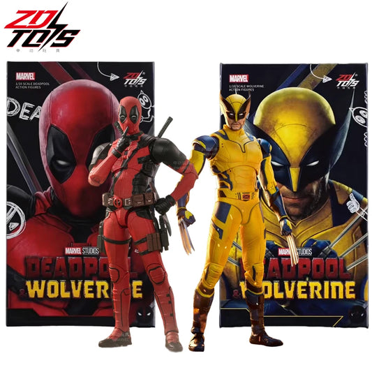 ZD Toys Deadpool & Wolverine Action Figure ZD Original 1/10 X-Men Limited Ed
