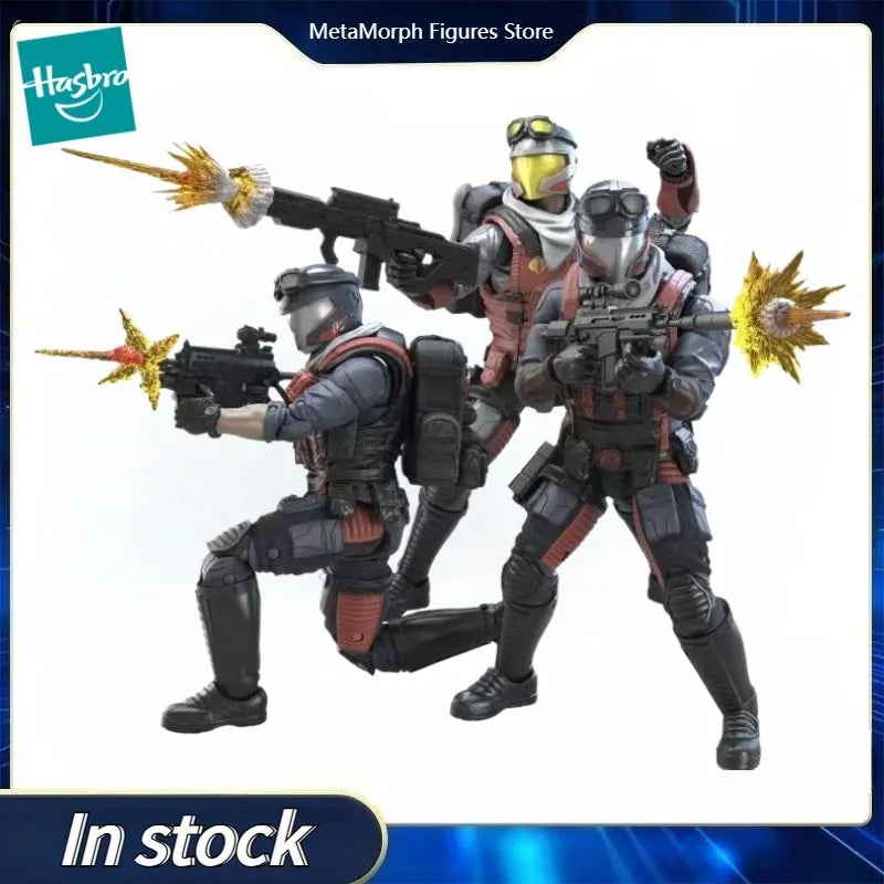 Original Hasbro G.I. Joe Classified Series 47 Cobra Viper Officer & Vipers Anime Figures Toys Collection Models