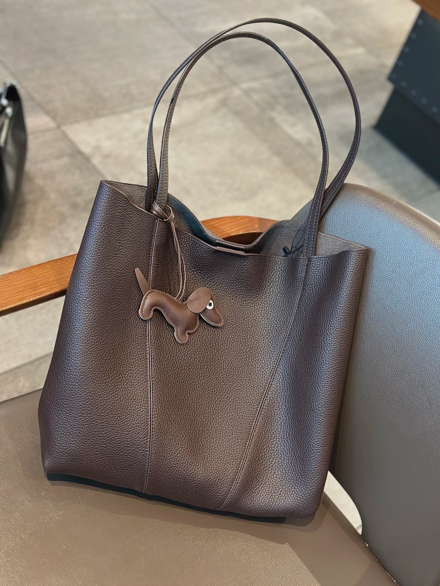 Women's Natural Cow Genuine Leather Tote bags Female Top-grain Leather Crossbody Bag Ladies Multiple Large Capacity Handbags