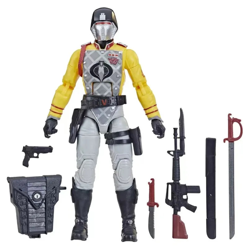 Original Hasbro G.I. Joe Classified Series 066 Python Crimson Guard Action Figure Toys Ornaments Model