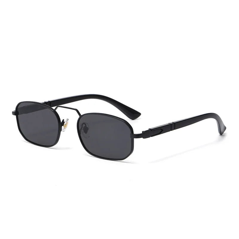 JNPCXI Square Sunglasses Women Men Fashion Driving Metal Frame UV400 Vintage Small Rectangle Sun Glasses Luxury Outdoor Eyewear