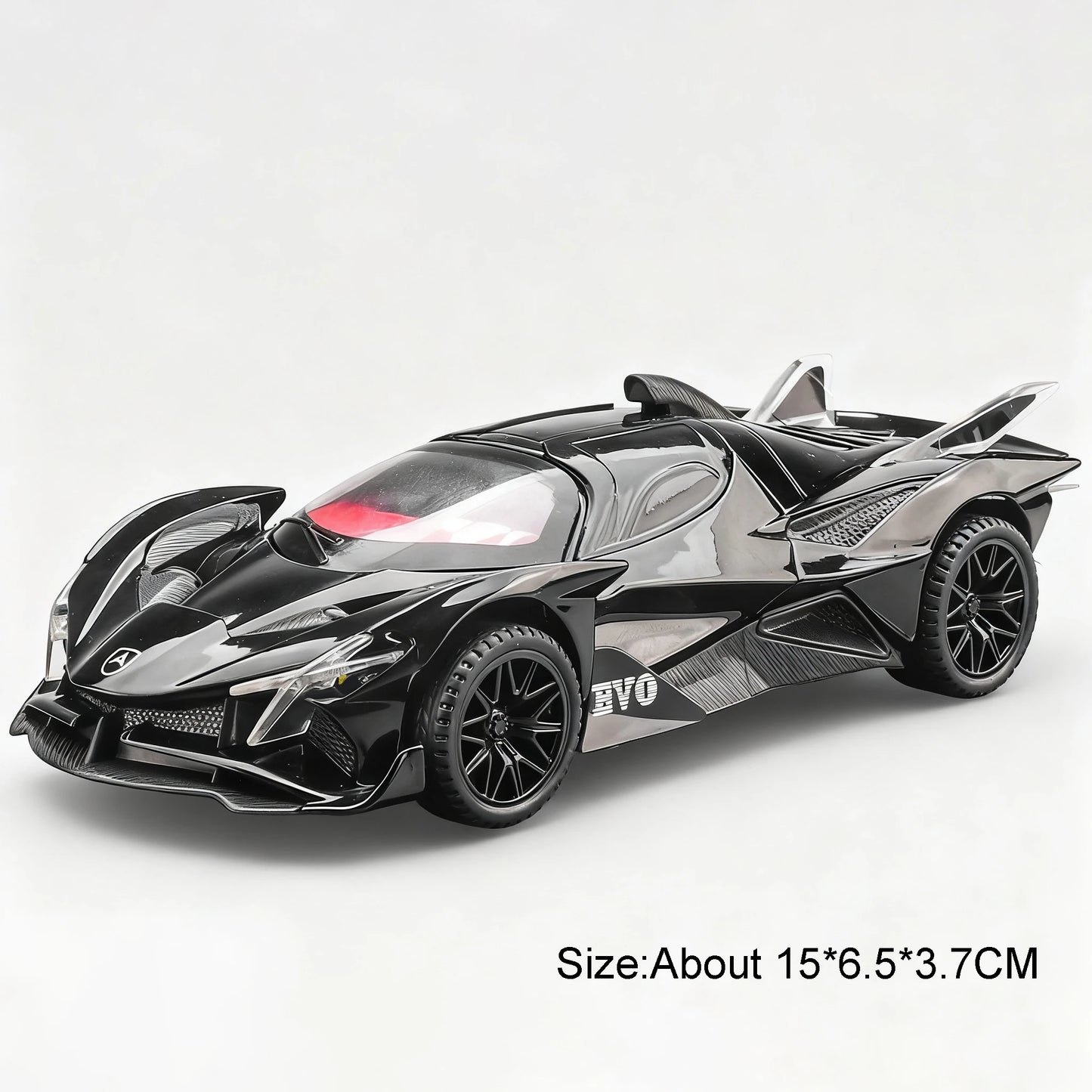 1:32 Apollo EVO IE Model Toys Diecast Alloy Car Sound Light Rear Wheel Return Force Doors Opened Miniature Supercar Fashion Gift