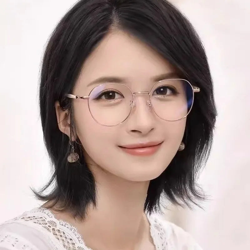 Fashion Reading Glasses for Women Men's Anti Blue Light Presbyopic Glasses With Grade +100 to +400