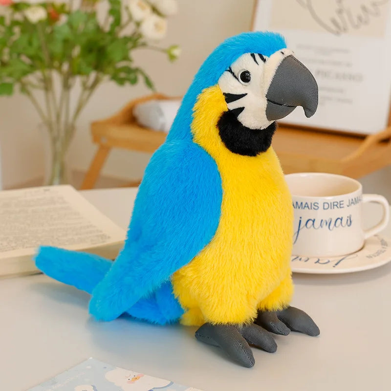 Simulation Owl Plush Toys Soft Stuffed Lifelike Pelicans Doll Pretty Desktop Pigeon Pets Funny Children Props Birthday Gift