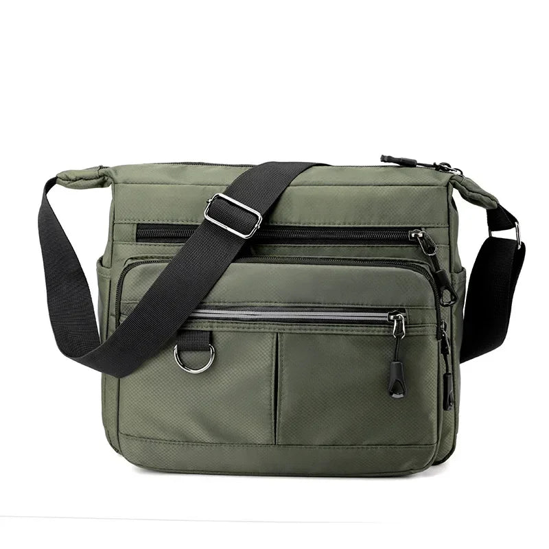 2026 New Shoulder Men's Bag Waterproof Oxford Luxury Design Crossbody Handbag Large Capacity Messenger Bags for Men