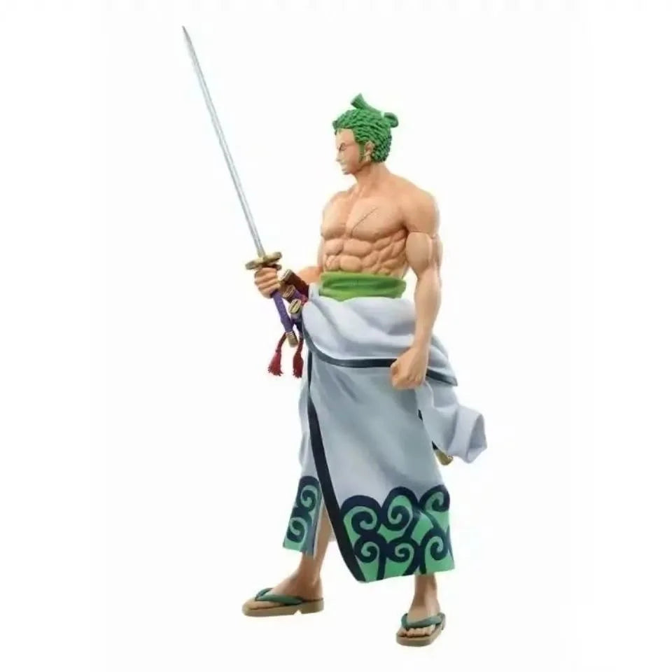 【IN STOCK】Original Bandai Ichiban Kuji One Piece Wano Country Roronoa Zoro Zorojuro C Prize Masterlise Expiece Figure