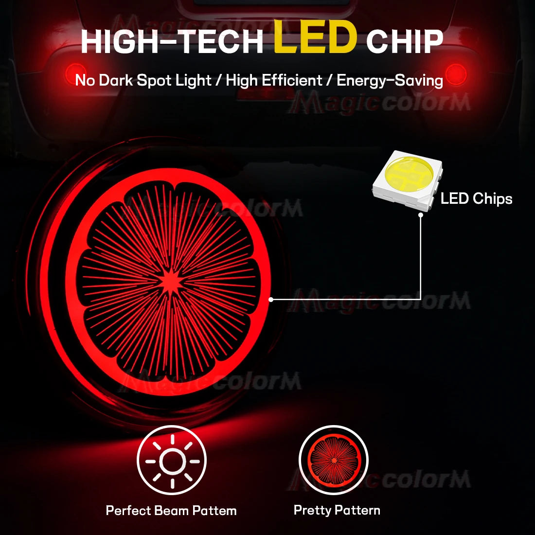 For Toyota Corolla 2008 2009 2010 LED Rear Bumper Reflector Lights For Nissan Qashqai X-Trail Brake Running Lamp Car Accessories