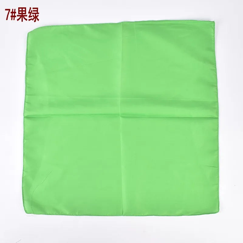 New Fashion Retro Polyester Solid Color Hip Hop Street Dance Headband Multifunctional Cycling Mask 53 Small Square Scarf