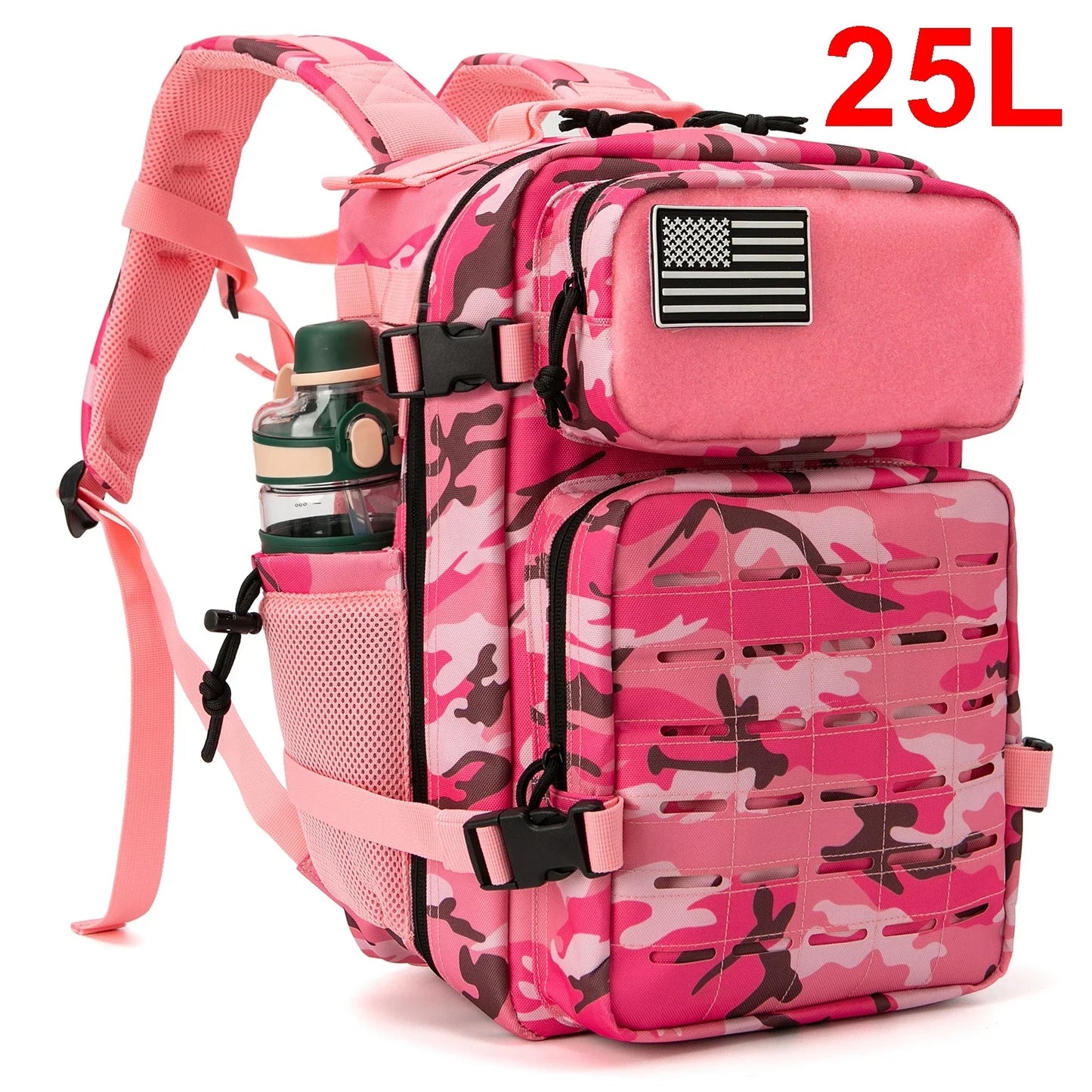 Tactical Backpack Men Women Outdoor Survival Bug Out Bag Small School Rucksack