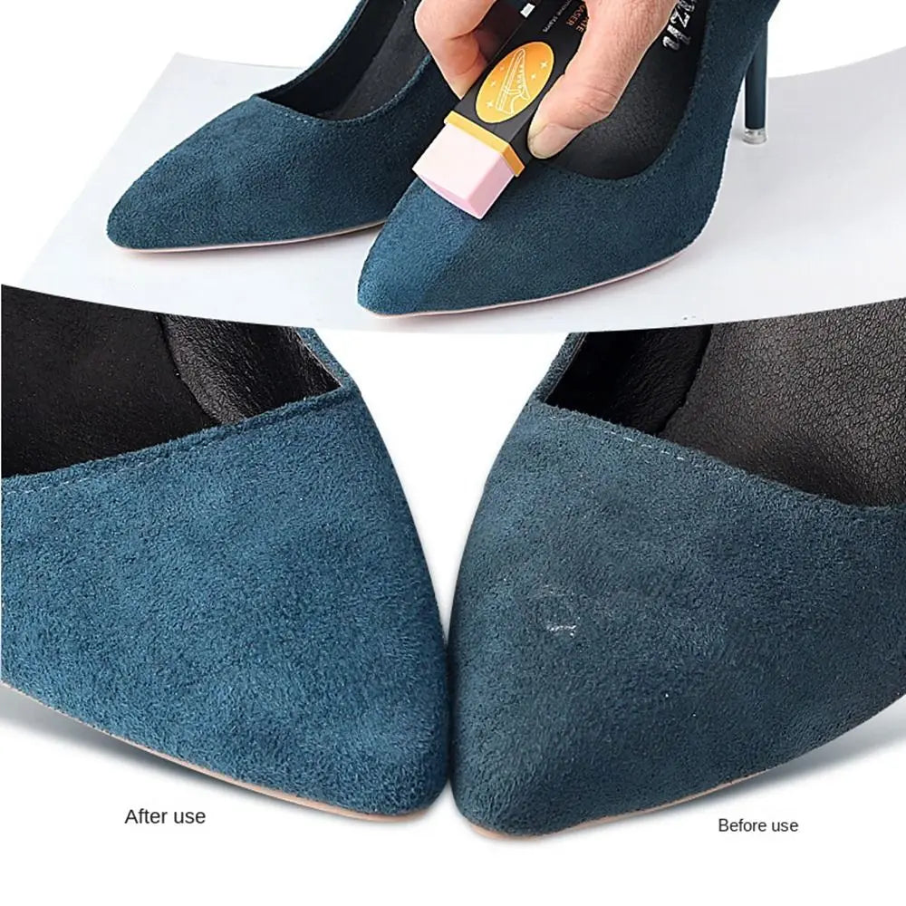 1pcs Rubber Stain Eraser Cleaner Cleaning Kits, Suede Nubuck Leather Shoes Boots