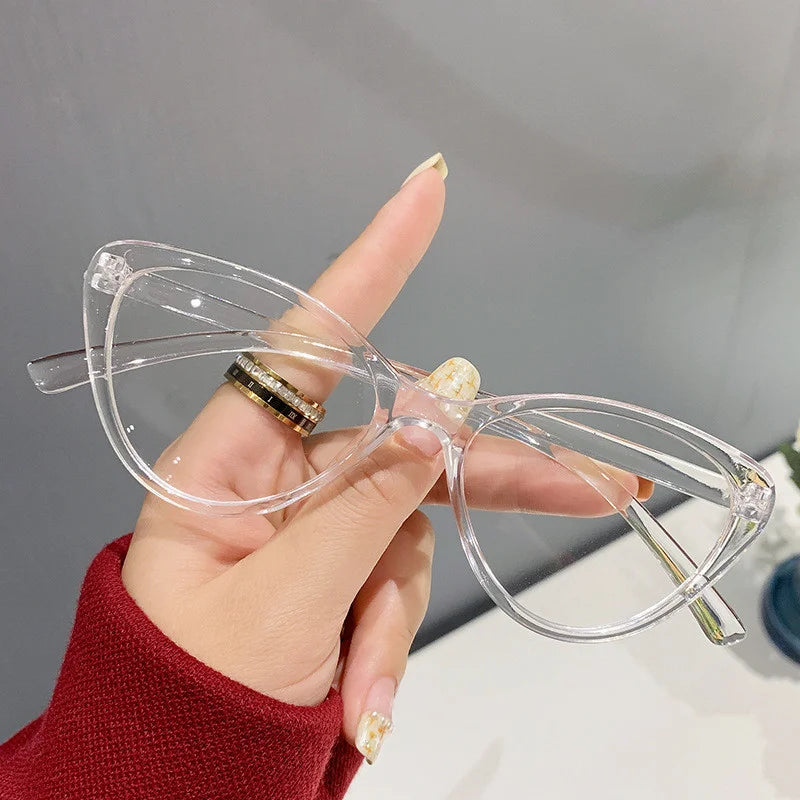 Cat Eye Glasses Women Ladies Cat eye Blue Light Blocking Computer Readers Anti Glare Fashion Eyewear