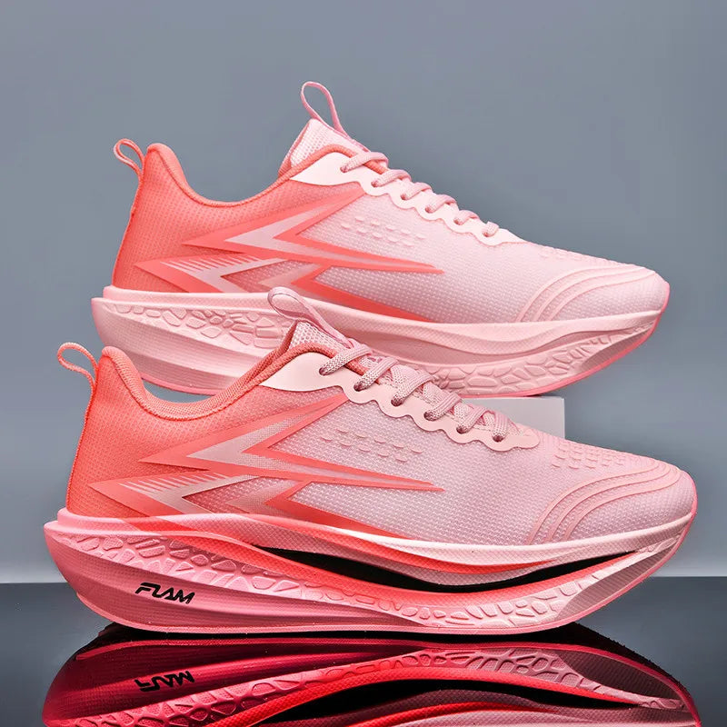 Marathon Men Running Shoes Speciality Sports Shoes Breathable Lightweight Carbon Board Women's Trend Athletic Sneakers Women