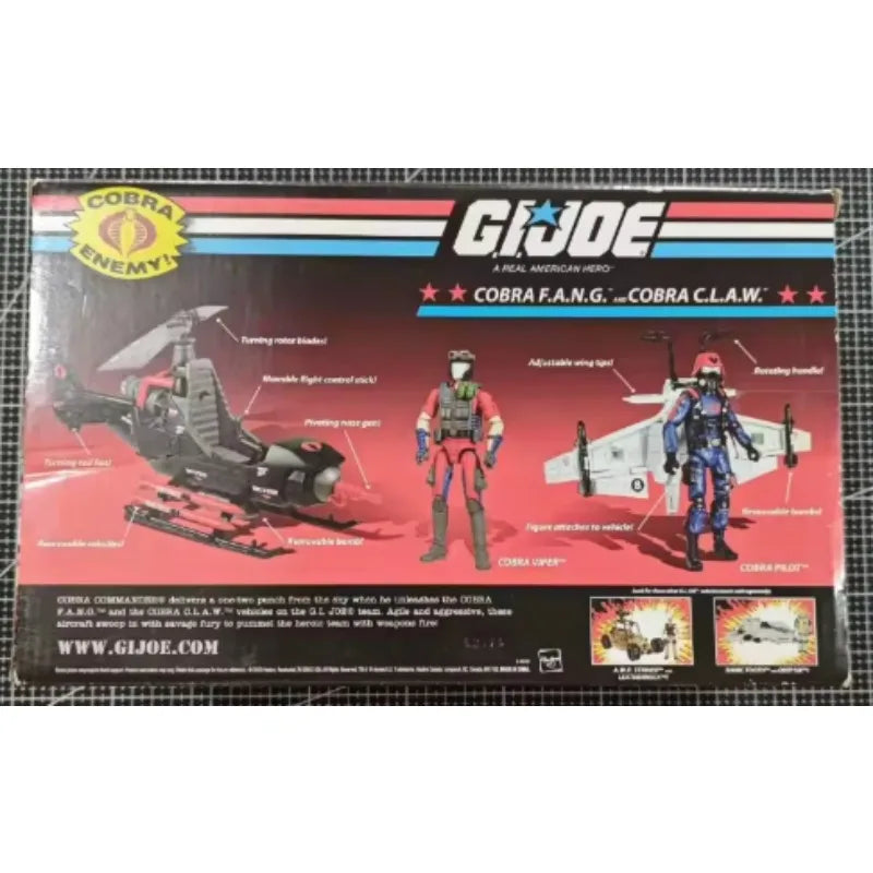 Original Hasbro G.I. Joe Classified Series COBRA F.A.N.G.COBRA C.L.A.W. Anime Figure Toys Collection Ornaments