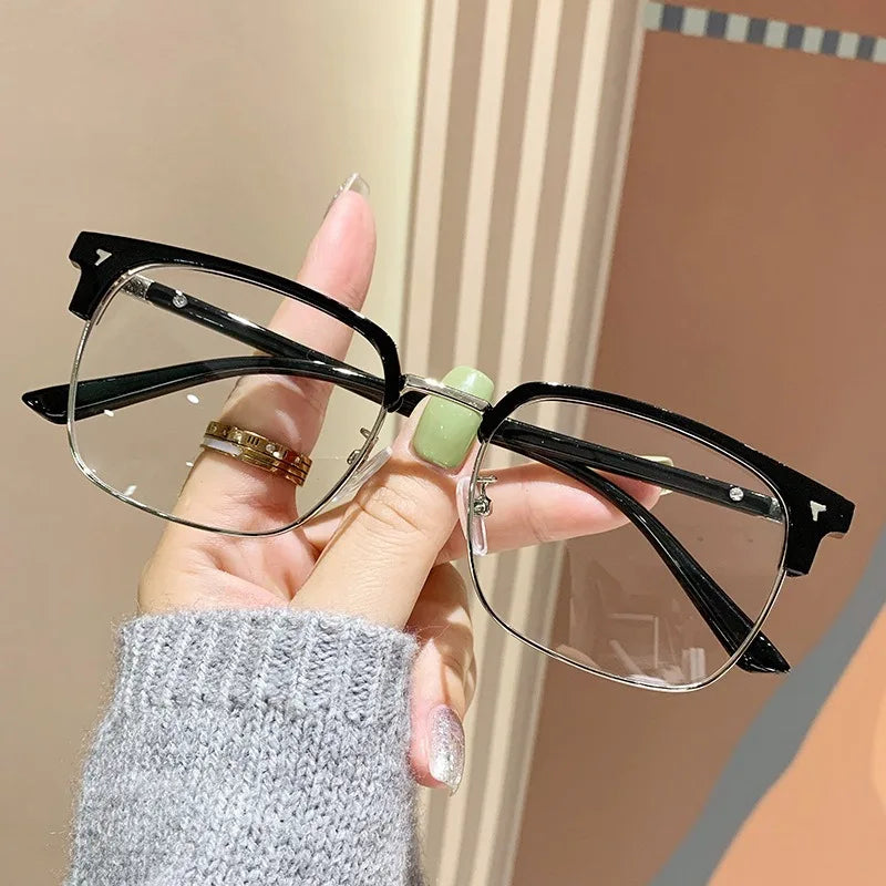 Unisex Vintage Anti Radiation Eyeglass Anti-blue and Anti-fatigue Glasses Anti Radiation Eyeglass for Man Women Eyeglasses