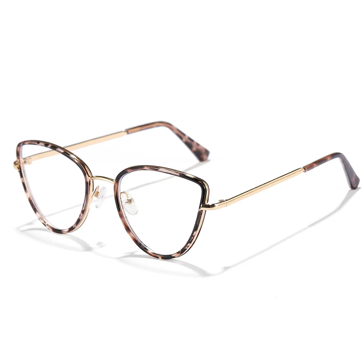 2 in 1  Photochromic Eyeglasses Cat Eye Anti Radiation Eyewear for Women Men